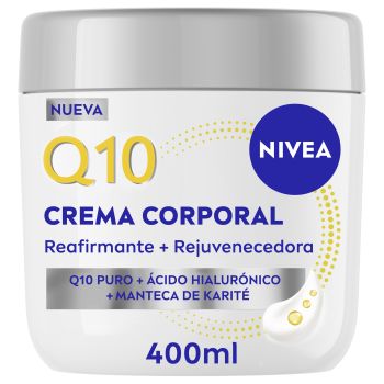 Q10 Crema Corporal Reafirmante y Rejuvenecedora