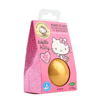 Hello Kitty Bomba de Baño Efervescente y Espumosa