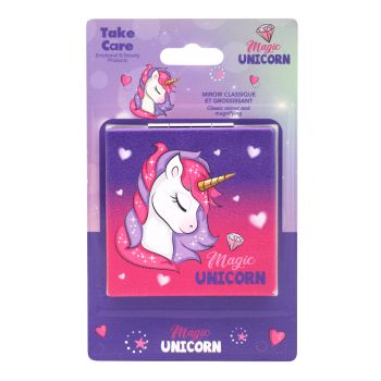 Unicornio Espejo Clásico + Espejo de Aumento