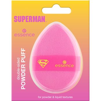 Superman Powder Puff Esponja de Maquillaje Doble Cara