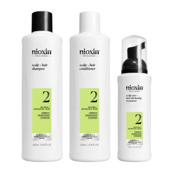 Kit Sistema 2 Tratamiento Cabello Natural Debilitamiento Avanzado
