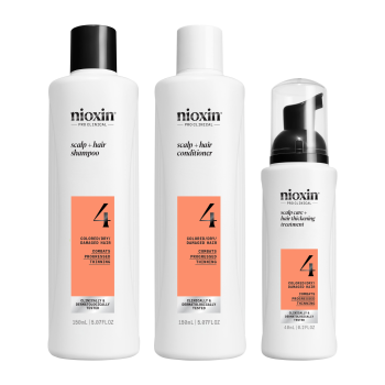 Kit di trattamento System 4 per capelli tinti Indebolimento avanzato