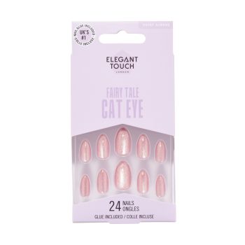 Uñas Postizas Fairy Tale Cat Eye Short Almond
