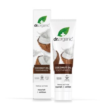 Coconut Oil Pasta de Dientes Blanqueadora