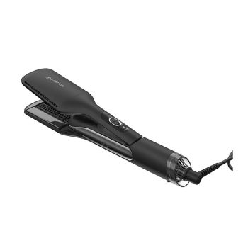 Duet Style Black Plancha de Pelo de Aire Caliente 2 en 1