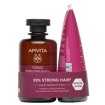 Estuche Anticaída para Mujer Champú y Acondicionador Tonificantes