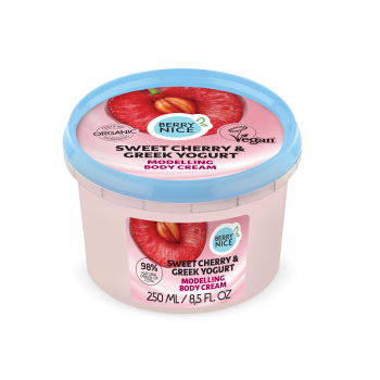 Crema Corporal Rejuvenecedora Cereza y Yogurt