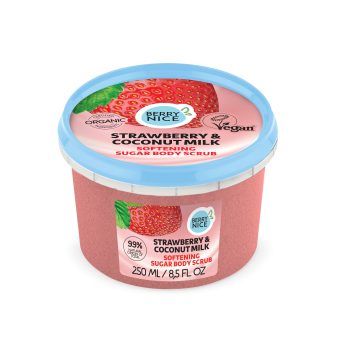 Exfoliant pour le Corps Adoucissant Fraise et Coco