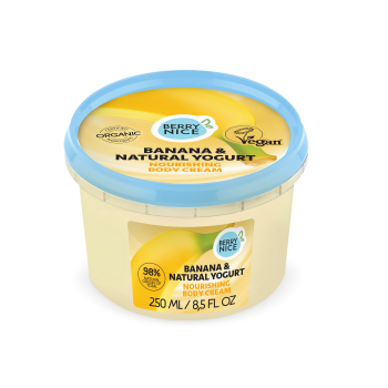 Crème pour le Corps Nutritive Banane et Yaourt