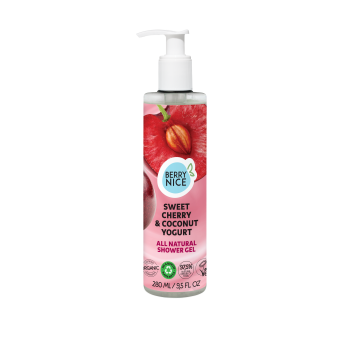 Gel Douche Cerise et Yaourt de Coco