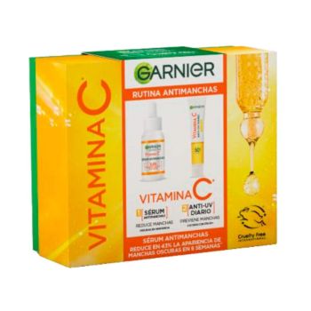 Rutina Antimanchas Skin Active Vitamina C + Serum