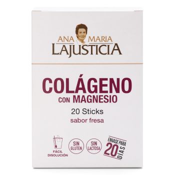 Colágeno con Magnesio Sabor Fresa