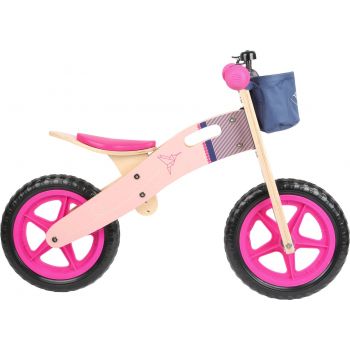 Bicicleta de aprendizagem Rosa