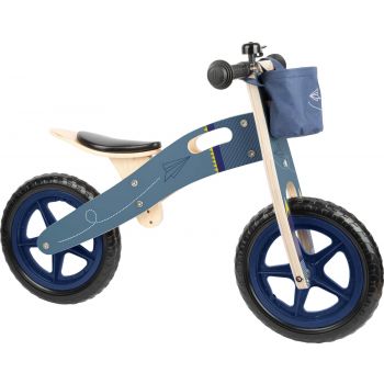 Bicicleta de Aprendizaje Avión de Papel Azul