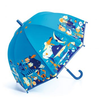 Parapluie couleur monde marin