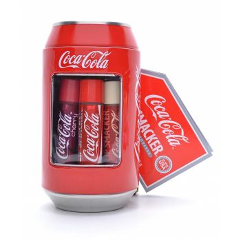 Lata de Coca Cola Clásica Bálsamos Labiales