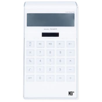 Calculateur Design Blanche