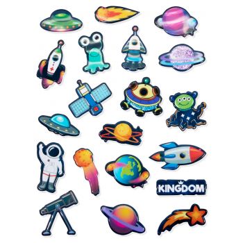 Kingdom 20 Stickers 3D