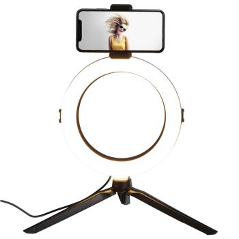 Lampe LED Tripode Selfie