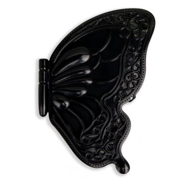 Espejo Negro Doble Butterfly