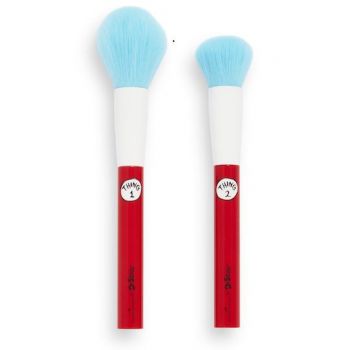 Dr. Seuss Thing 1 and Thing 2 Juego de Brochas