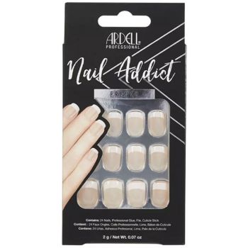 Nail Addict Classic French False Nails