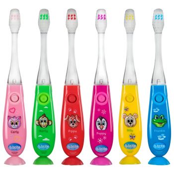Escova de dentes infantil LED
