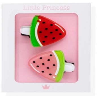 Little Princess Set 2 Clipes de melancia