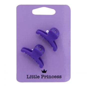 Little Princess Mini Pinzas Soft Touch Morado