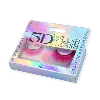 Flash Lash Onglets Postizas Hot Pink 5D
