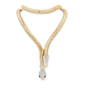 Collier Serpent d’Or