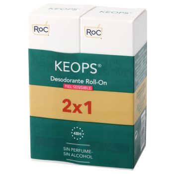 Roll-on sensível ao desodorante Duplo Keops