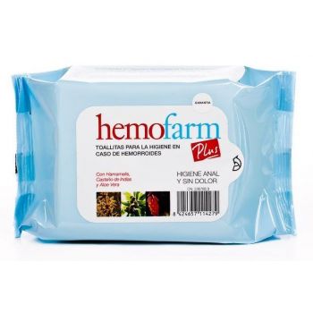 HemoFarm toallitas frescas para hemorroides
