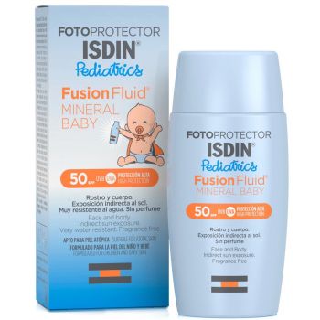 Fotoprotector Fusion Fluid Mineral Baby Pediatrics SPF 50