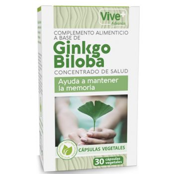Cápsulas vegetais Ginkgo Biloba