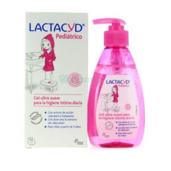 Gel de higiene íntima pediátrica Lactacyd