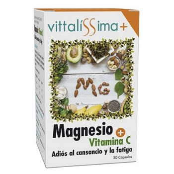 Magnésio &amp; Cápsulas de Vitamina C