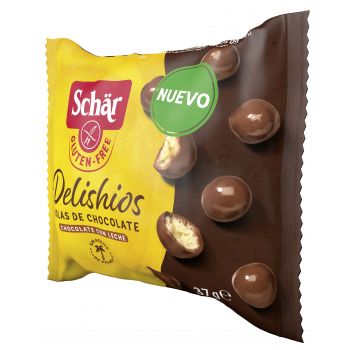 Delishios Bolas de Chocolate com Leite Sem Glúten