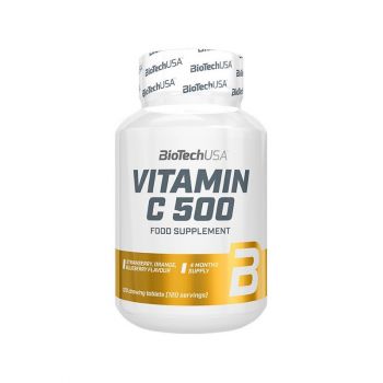 Vitamina C 500 Suplemento alimentar em cápsulas