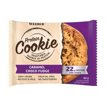 Protein Cookie Caramel Choco Fudge Snack de proteínas