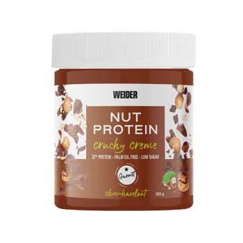 NutProtein Choco Cruncy Choco-Hazelnut Crema proteica