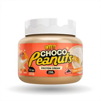 WTF White Chocolate &amp; Peanuts Crema proteica