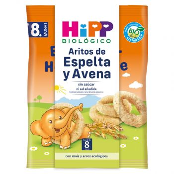 Snacks Aritos Espelta y Avena 8M