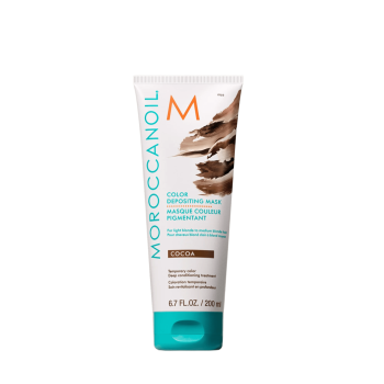 Mascarilla con Color: Cacao
