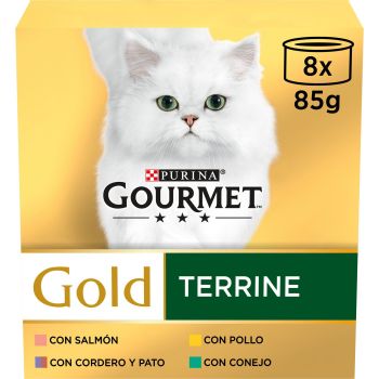 Gourmet Gold Terrine Comida para Gatos