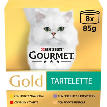 Gourmet Gold Tartelette Surtido Comida para Gatos