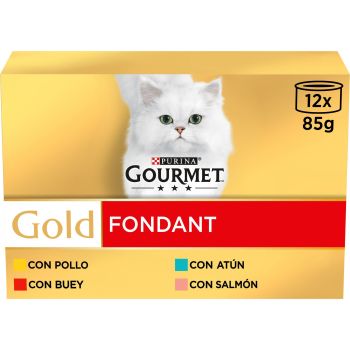 Gourmet Gold Fondant Surtido Alimento para Gatos