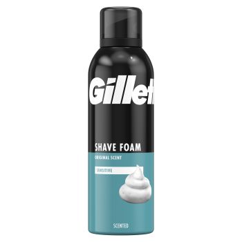 Gillette Espuma de barbear para homem