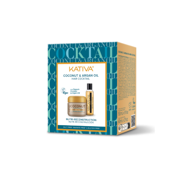 Set Coconut & Argan Oil Hair Cocktail Nutri-Reconstrucción