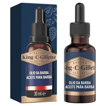 Gillette King C. Huile de barbe Pour homme